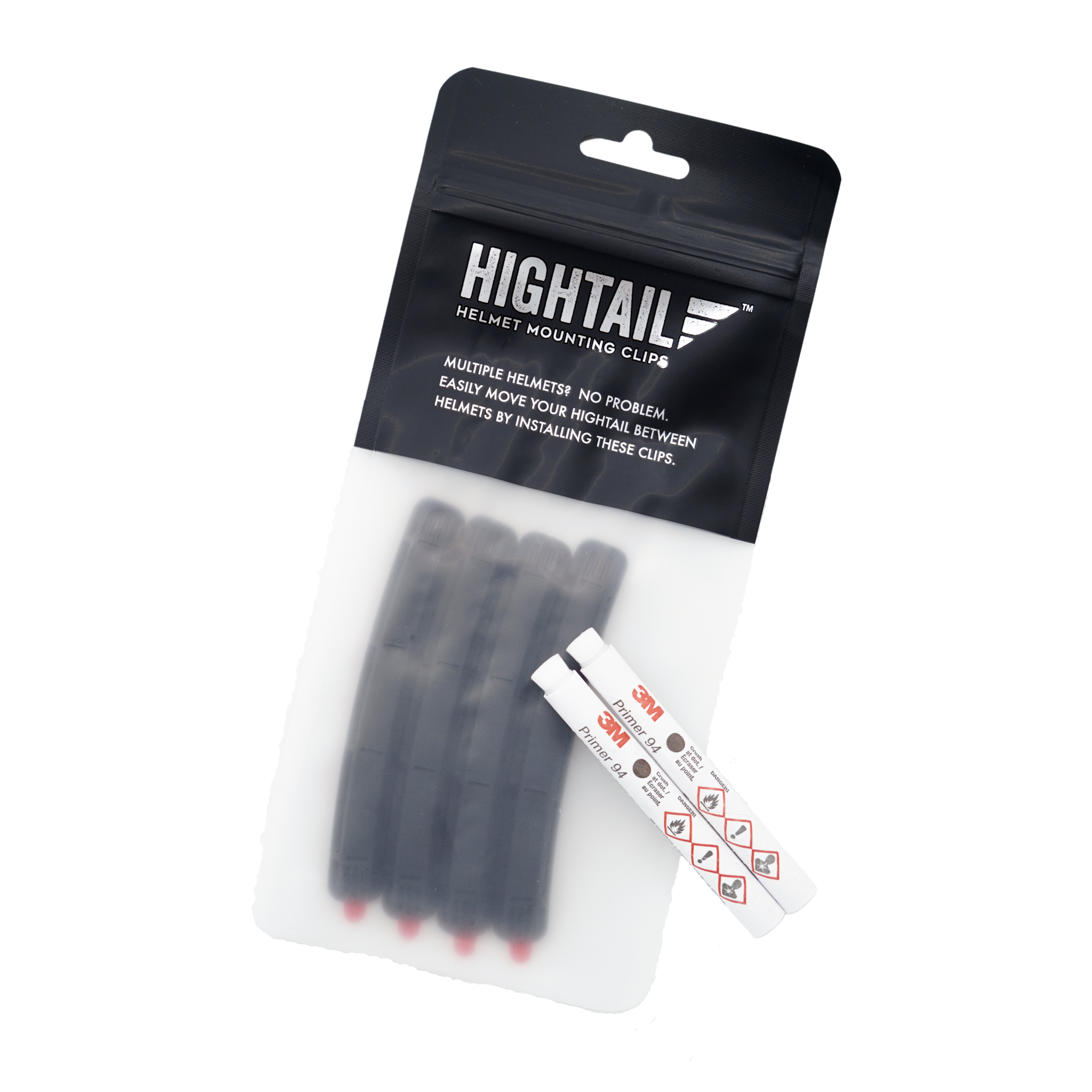 bike helmet mounting clip CatEye Available in black HELMET MOUNTING CLIPS